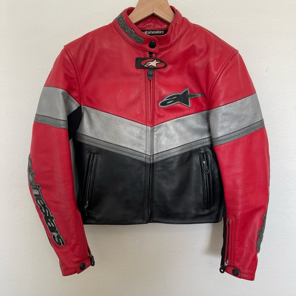 Alpinestars leather motorcycle jacket(women’s)